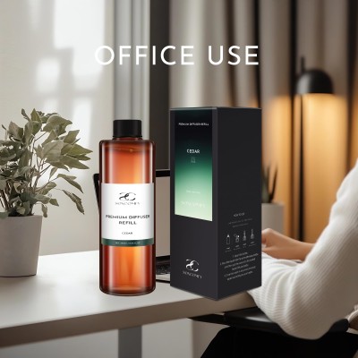 Diffuser Oil Bottle Luxury diffuser oil bottle with cedar lavender eucalyptus scent for home fragrance