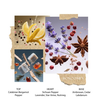 Wild Spirit Men's Premium Eau de Parfum 3.4oz Bottle - Date Night Cologne