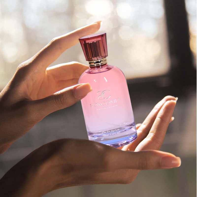 Rose Thorn Women's Luxury Eau de Parfum Bottle - 3.4oz Floral Fragrance for Date Nights