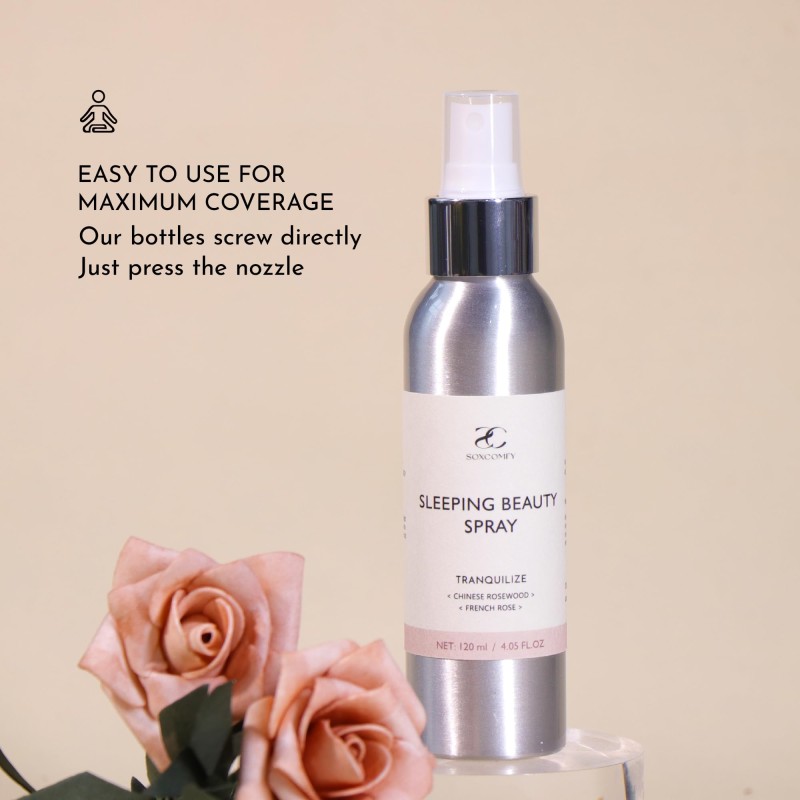 Pillow Ritual Calming Pillow Mist with Eucalyptus & Tea Tree Essential Oils Pillow Ritual Eucalyptus Tea Tree Pillow Mist Bottle - Calming Sleep & Linen Spray