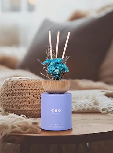 Reed Diffuser Set with Real Dried Flowers
