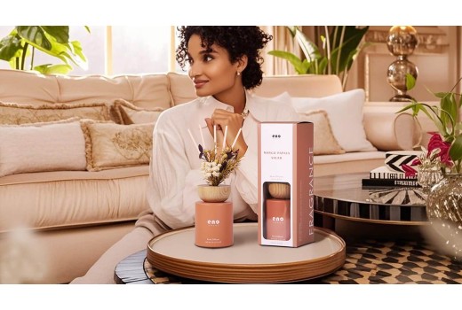 SOXCOMFY Natural Reed Diffuser Oil - 90 - Day Long - Lasting Luxury Scent for Home, Pets & More